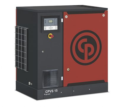 COMPRESSORE A VITE CON INVERTER DA 11 KW PARI A 15 HP PORTATA DA 265 A 1.860 LT/MIN